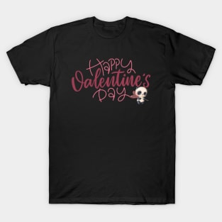 Panda Valentine's Day Wish T-Shirt